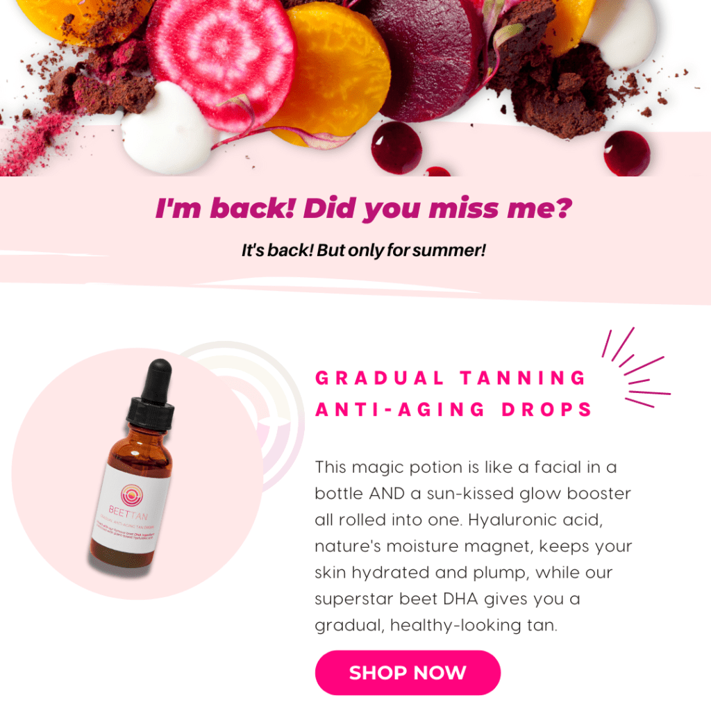 Anti-Aging Tanning Drops